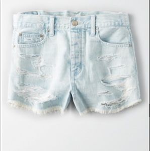 American Eagle Hi-Rise Festival Shorts